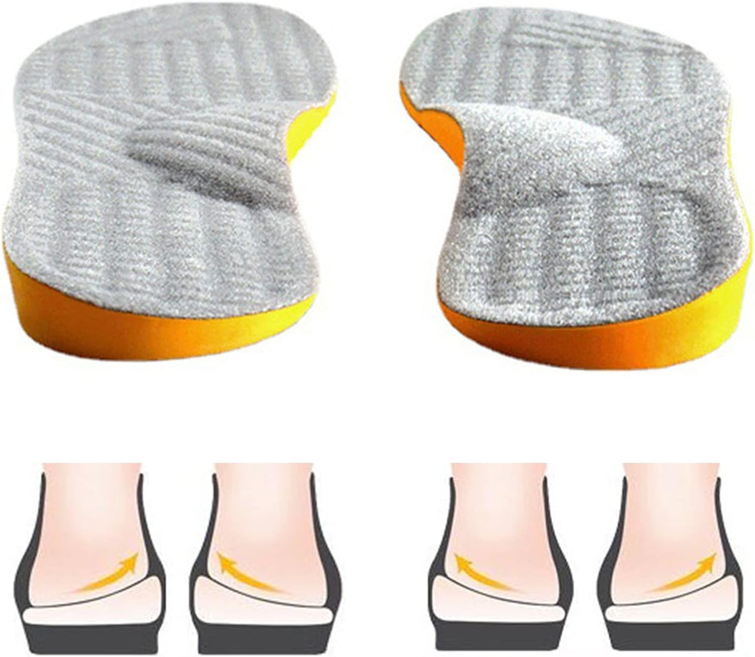 Orthotic Innersoles, Flat / Overpronation Supination Valgus