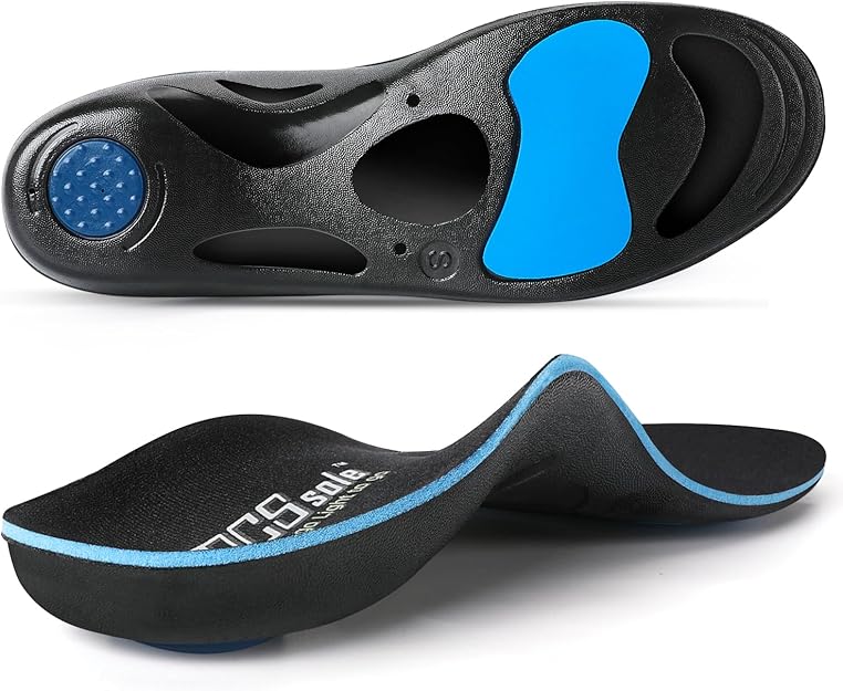 Orthotic Innersoles, High & Medium Arch Support
