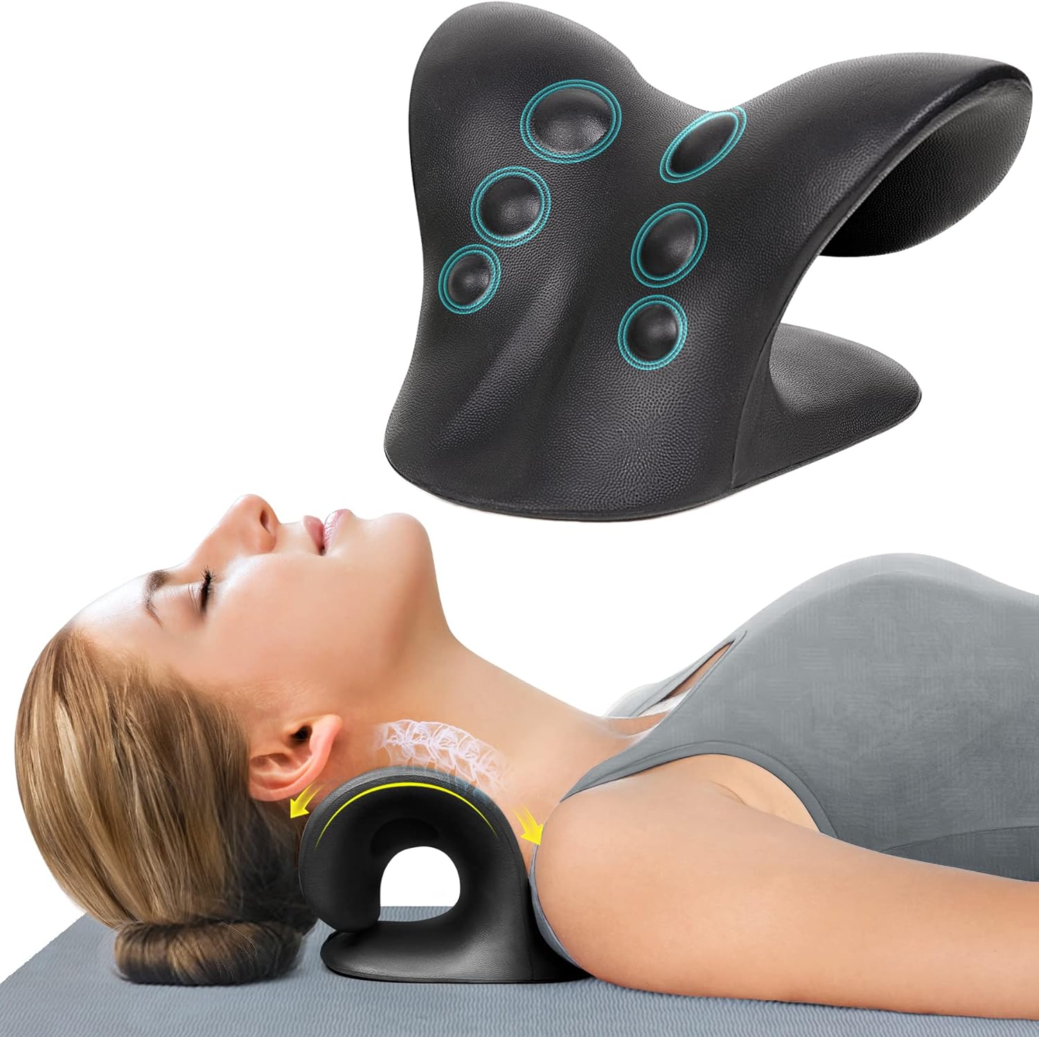 Cervical Traction Wave Pillow